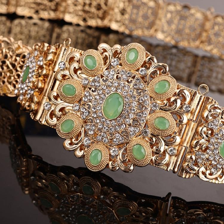 Exquisite Waist Belt Aesthetic Charm Photo Props Belt for Jeans Dress Belt Body Jewelry Metallic Charm Photo Props