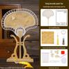 Handmade DIY Song Jin Pearl Fan Kit – Chinese Style Gift for Mother's Day, Team Building, and Salons
