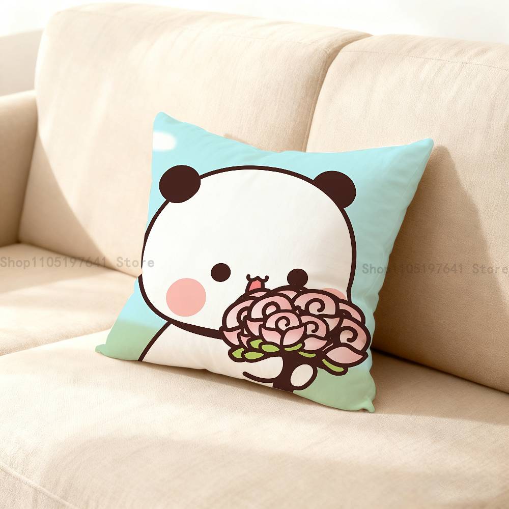 Cartoon Lovely Cute BuBu DuDu Pillow Case For Sofa Decor Car Office Room Printing Cushion Cover Decorations and Protector