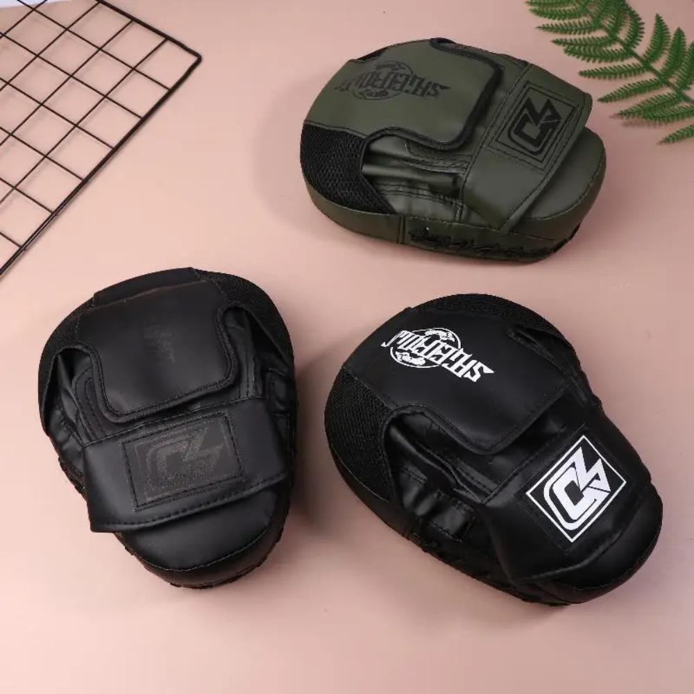 Ergonomic Design Boxing Hand Target PU Leather Boxing Sack Bag Punch Mitts Boxing Pad  Kids