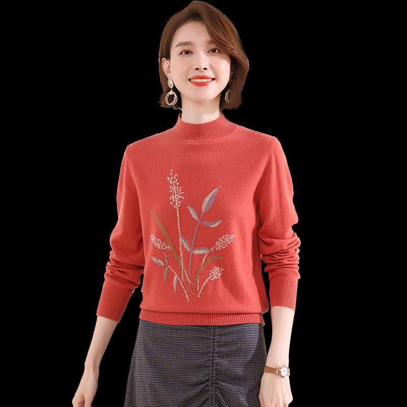 

Женский свитер из стираемой шерсти Hengyuanxiang 180