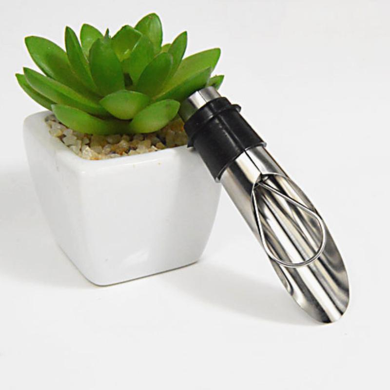 1 PC Stainless Steel Pourer Decanter Wine Aerator Pour Spout Bottle Stopper Wine Aerator Pourer Pouring Tool