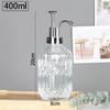 Press Nozzle Mouth Glass Bottle Hand Sanitizer Liquid Soap Solution Lotion Shower Gel Pump Bottle Nordic Bathroom Storage Bottle