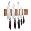 Kitchen Knife Set, 6 Piece High Carbon Stainless Steel Sharp Knife Set, Professional Kitchen Cutlery with Ergonomic Crack-Resistant Handle, and Walnut