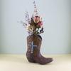 Creative Boot Shaped Vases Resin  Flower Pot Home Living Room Desktop Decoration Flower Arrangement Hydroponic Plant Container