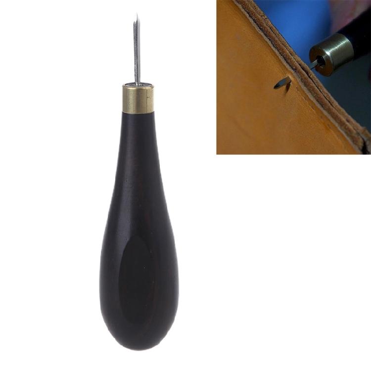 DIY Handmade Gourd Awl Spacing Leather Punch Tool for Handcraft Punching