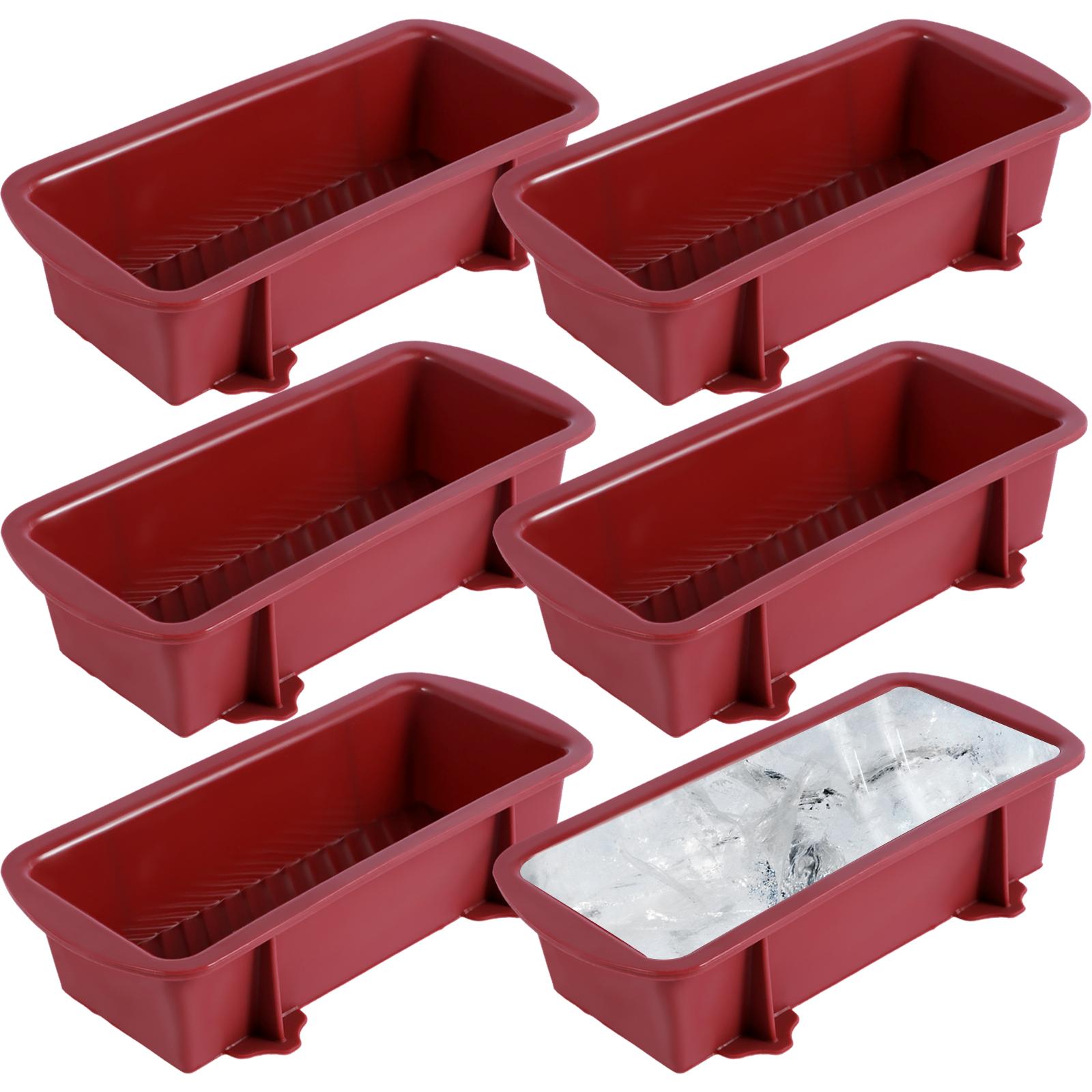 

Extra Large Ice Mold Silicone Ice Cube Maker 6.7×3.1×1.6 Inch Ice Block Maker with Non-Slip Bottom Reusable Ice Cube Tray Large