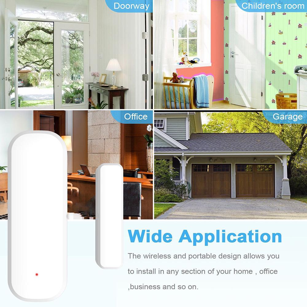 Tuya ZigBee 3.0 Door/Window Magnetic Sensor Alarm