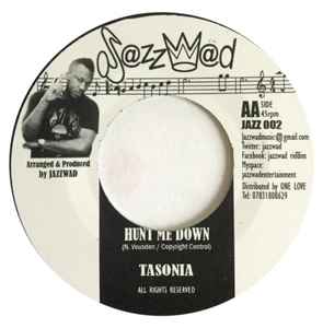 7inch Record GAPPY RANKS , TASONIA - Butterflies / Hunt Me Down 002 Jazzwad UK Reggae, Ska & Dub Used