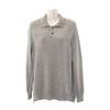 243M830AT449 M Polo Shirt Gray Cashmere Mens