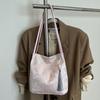 Elegant Chinese Style Shoulder Bag Cloth Hanfu Printing Handbag Sweet Embroidery Tote Bag  Daily