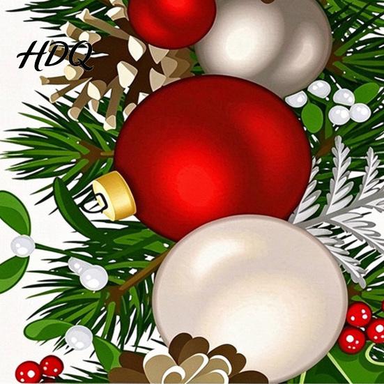 Soft Fabric Table Runner for Home Decor Christmas Runner Xmas Balls Tree Dining Decor Winter Holiday Farmhouse Snowflake Wedding Party Banquet