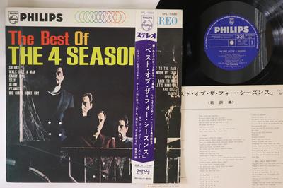 LP-Platte FOUR SEASONS Best Of The 4 Seasons SFL7322 Philips 1966 Japan Obi Rock Gebraucht