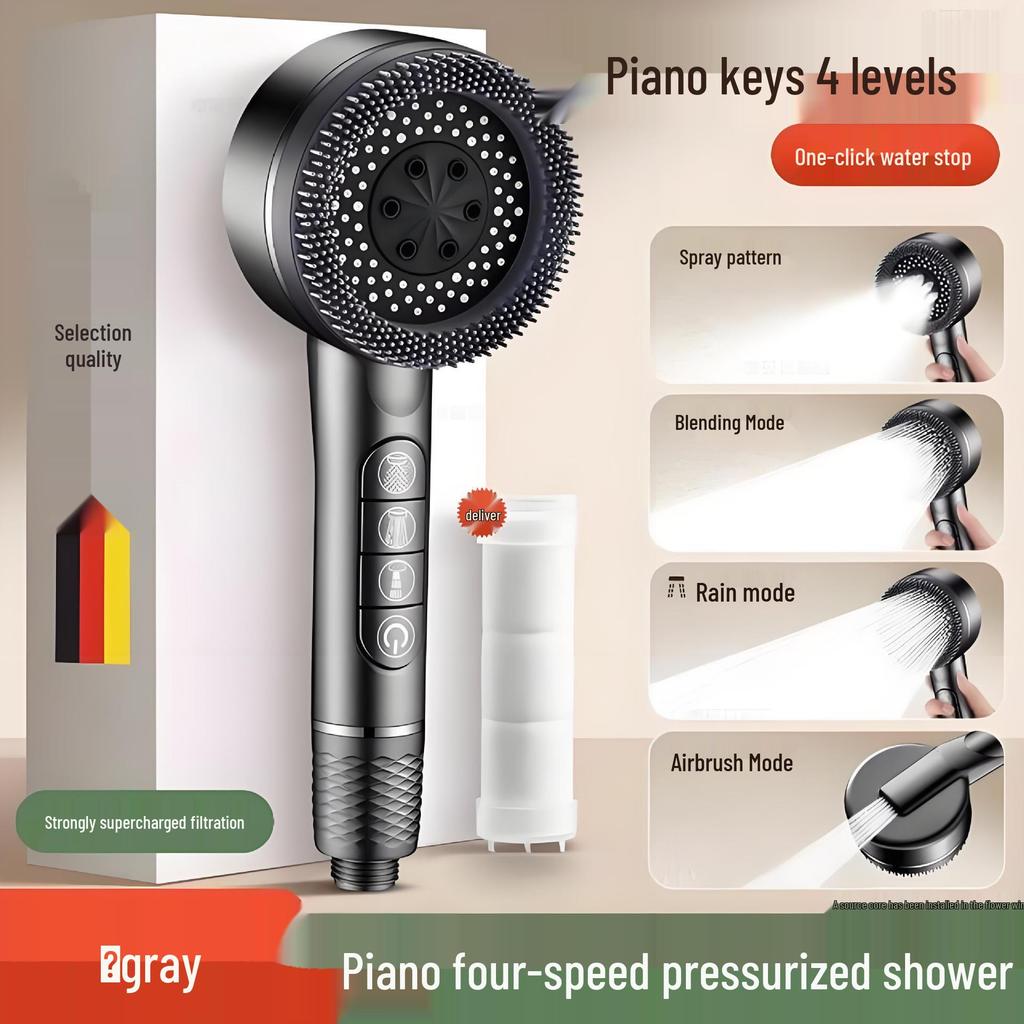 High-Pressure Shower Head Sprinkler for Home Bathrooms