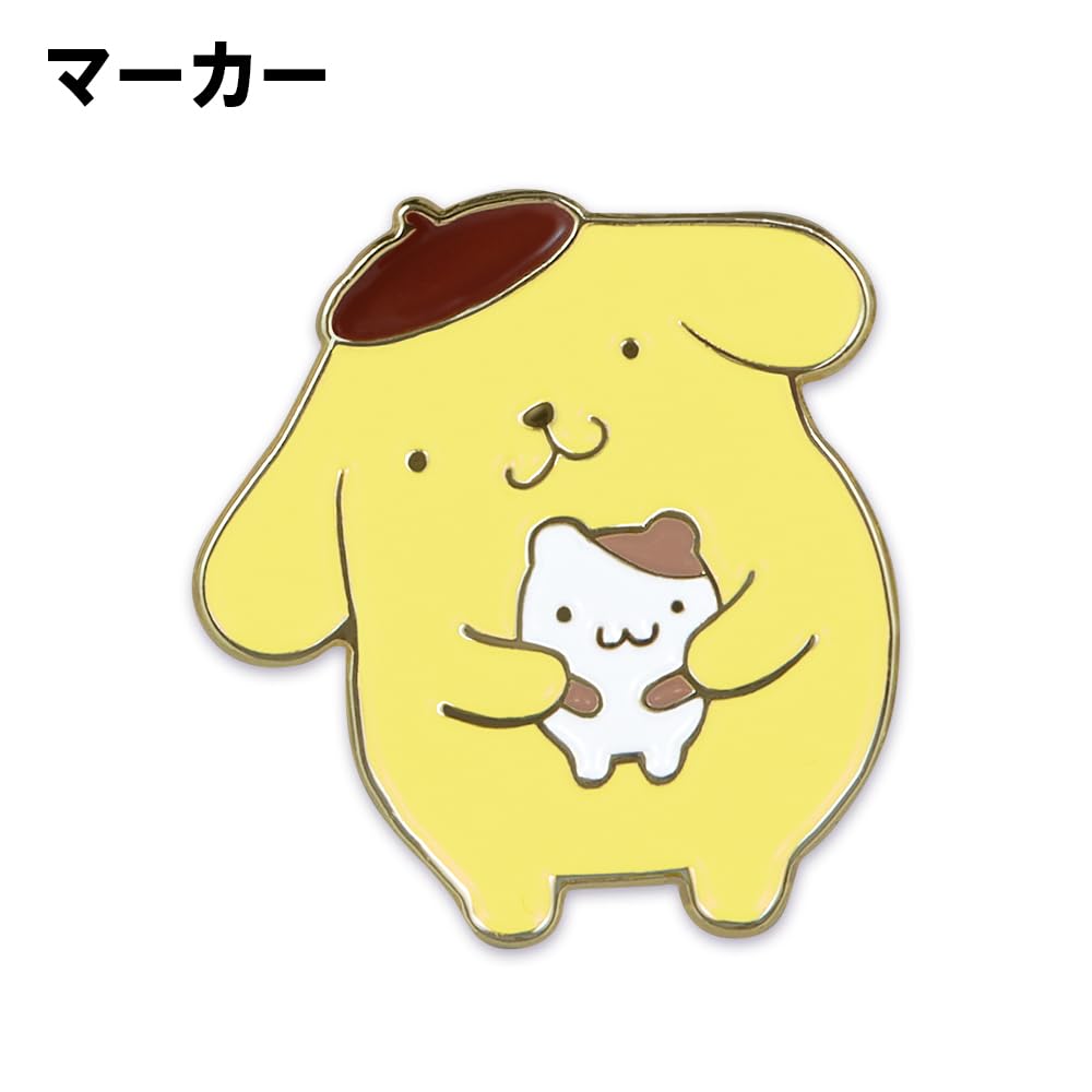 Pompompurin Golf Marker Sanrio Characters Licensed Product - (Pompompurin (PPM002))