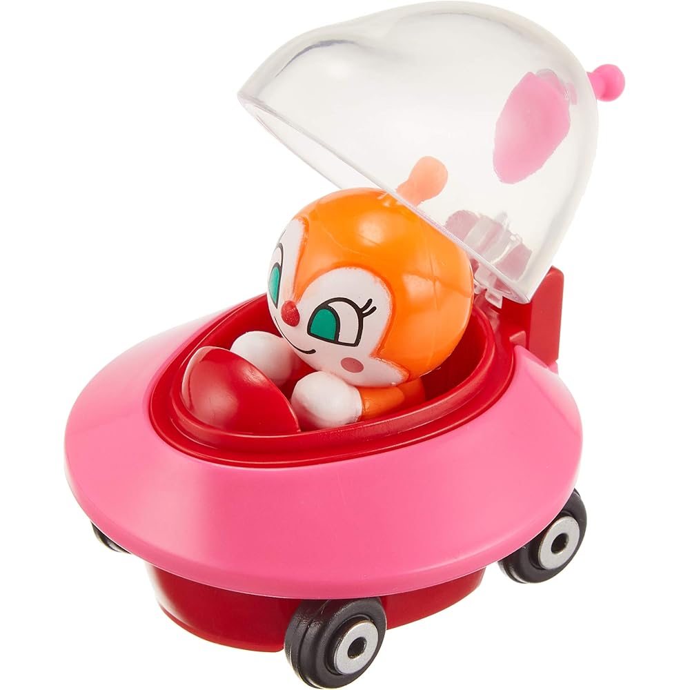 SEGA FAVE Anpanman Museum Let s Go Mini Car Dokin UFO and Dokin-chan Toy Vehicle