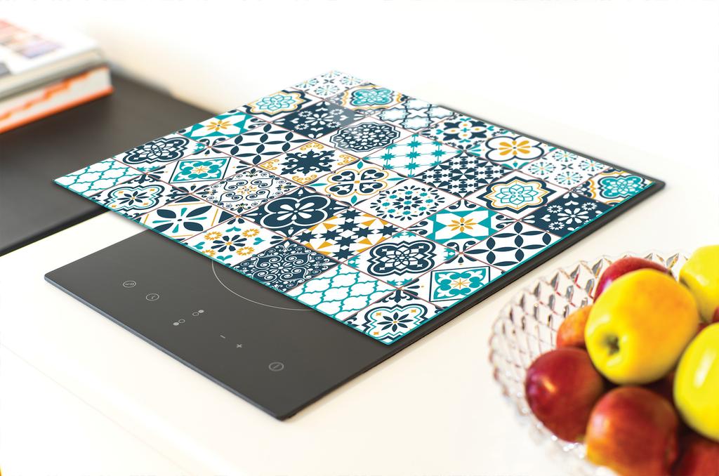 SZKLANA DESKA DO KROJENIA 40x30 MOZAIKA