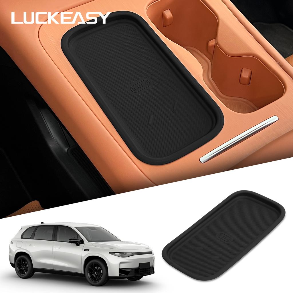 For Leapmotor C10/C16 2026 Wireless Charging Pad Auto Interior Accessories Car Phone Non-slip Charger Mat Protective Pad