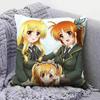 Magical Girl Lyrical Nanoha   Pillow Covers Home Sofa Cushion Covers and Aecorative Custom