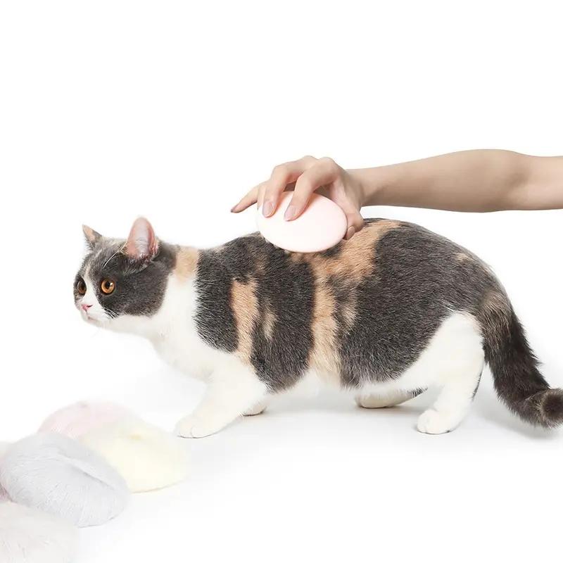 Xiaomi PETKIT Cat Grooming Brush for Shedding and Grooming No Scratching Gentle Silicone Pet Massage Comb Dogs Cat Peine