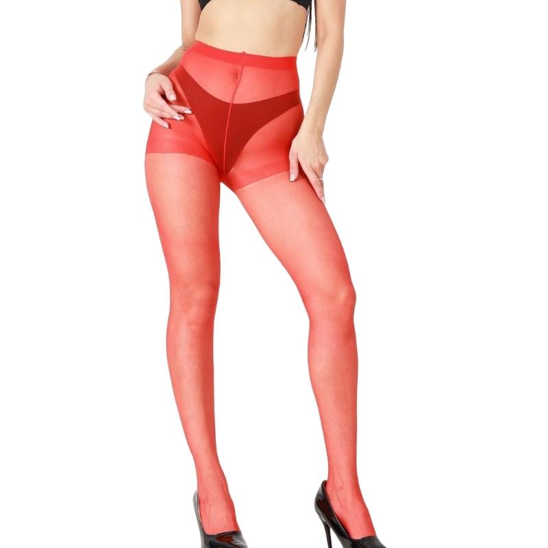 Christmas Themed Tights Elastic Waistband Comfortable Nylon Legwear Fashion Pantyhose for Office Parties and Daily Use