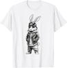 Cool Rabbit With Sunglasses Easter for Men Kids Boys Easter T-Shirt