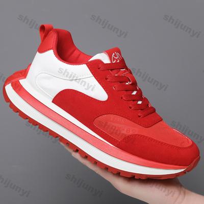 Chaussures Homme 2026 Printemps Automne Nouvelle Mode Confortables Augmentant la Taille Casual Chaussures de Course Respirantes Antidérapantes Baskets Plateformes