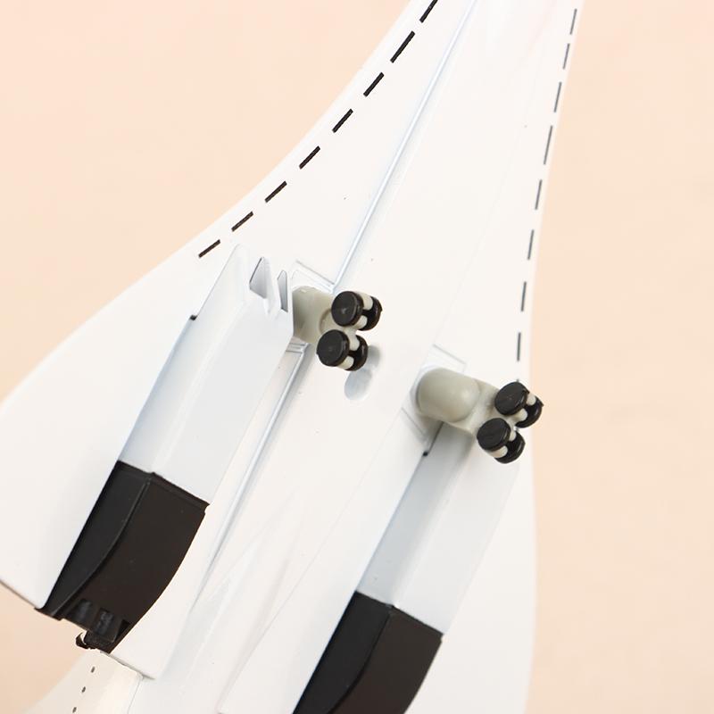 20Cm British Concorde Alloy Aircraft Model With Landing Gear Airliner Alloy Diecast Air Plane Model Toys Collection Ornament