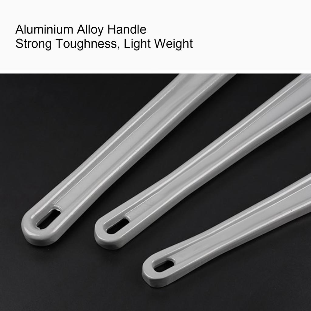 Adjustable Offset Pipe Wrench Heavy Duty Aluminum Alloy Plumbing Wrench with Cr Mo Floating Hook Jaw and I Beam Handle 24 Inch 100mm Opening