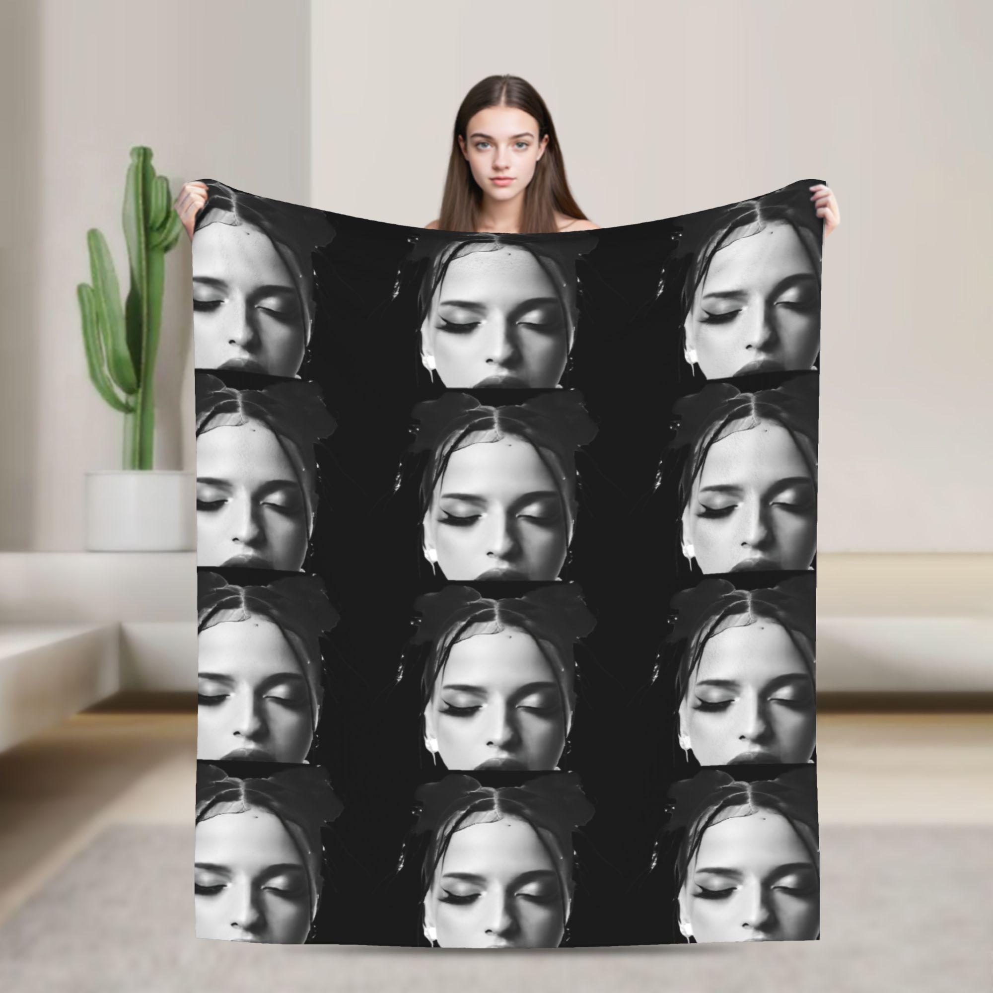 

Ніна Чуба Музикант Співак Фланелева Ковдра Зимова М яка Постільна Білизна Пледи Дівчата Хлопці Домашній Декор Зручне Покривало На Диван Покривало На Ліжко-Диван 80x60in