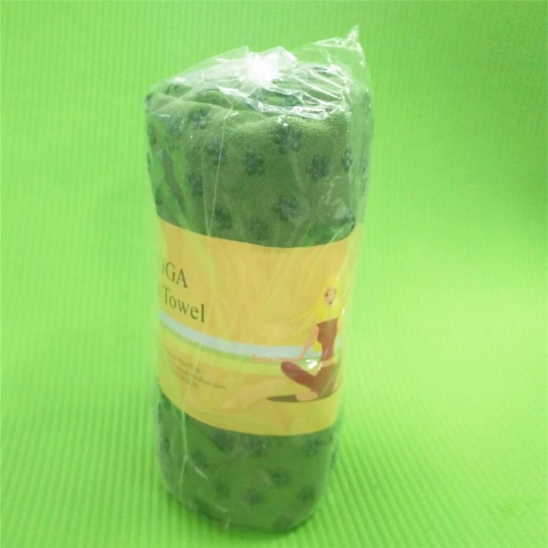 

Высококачественное утолщенное нескользящее полотенце для йоги, удлиненный коврик для йоги, полотенце для йоги, одеяло для йоги зелёный