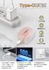 Electric Nail Nail Automatic Nail Electric Nail Clipper with Rechargeable LED and Low for and Nail Prevents Nail Suitable for and Seniors L&L 2-in-1