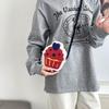 Cute Cartoon Shoulder Bag Cake Children's Purse Portable Cupcake Shape Crossbody Bag  Travel