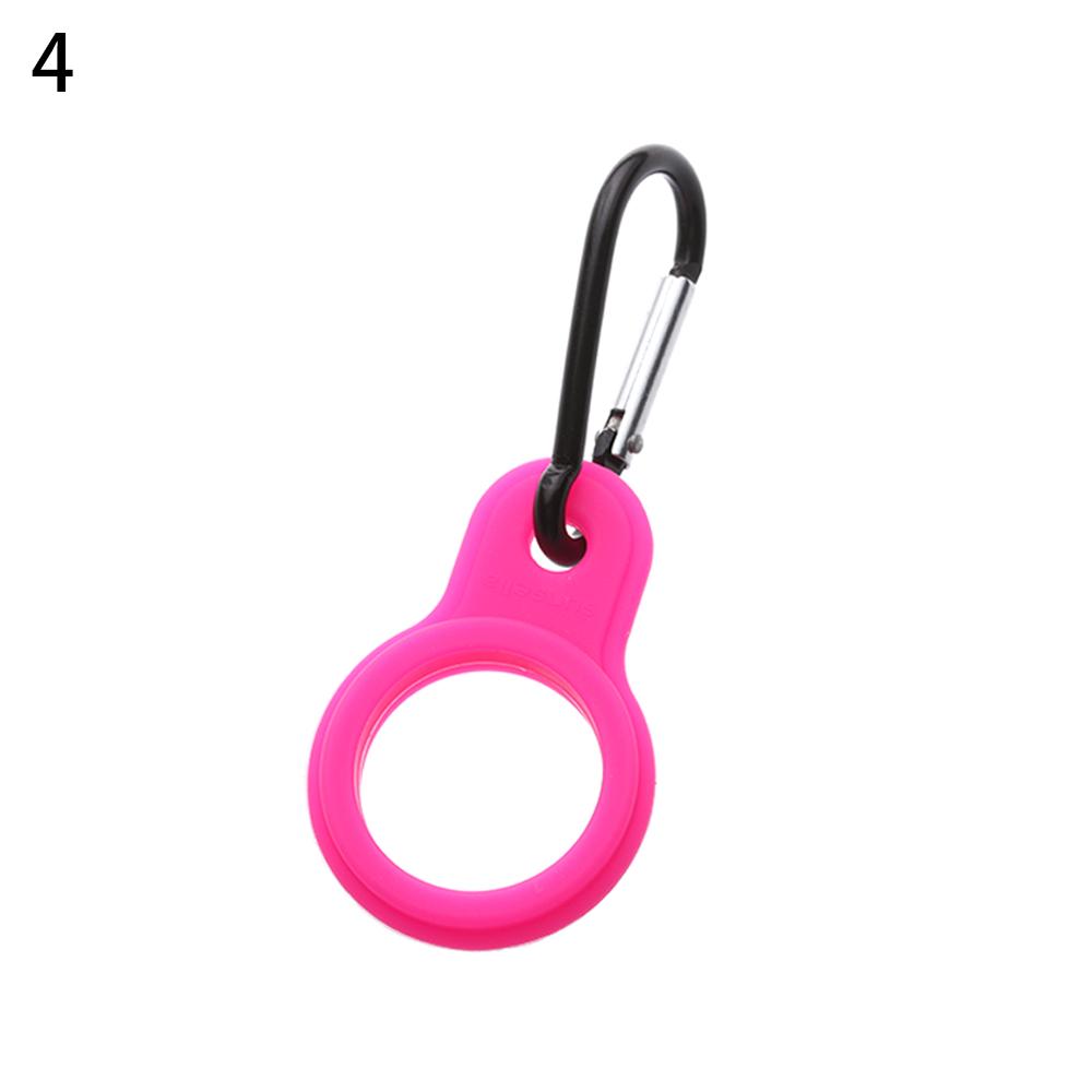 New Arrival Sports Outdoor Kettle Buckle Carabiner Water Bottle Holder Camping Hiking Aluminum Rubber Buckle Hook High Quality