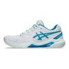 ASICS Gel Dedicate 8 White Teal Blue Women's Sneakers 1042A237-103