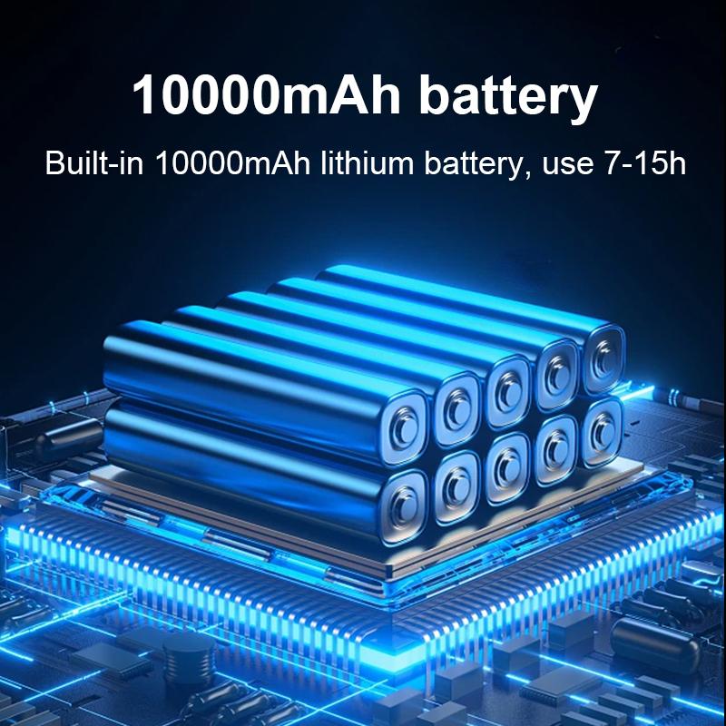 NEW 10000mAh Solar Rechargeable Camping Lantern High Power Bank LED Tent Light  Powerful Magnet Flashlight Repair Emergency Lamp