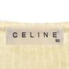 CELINE wool Long sleeve knit cardigan 90 Ivory Kid's Used