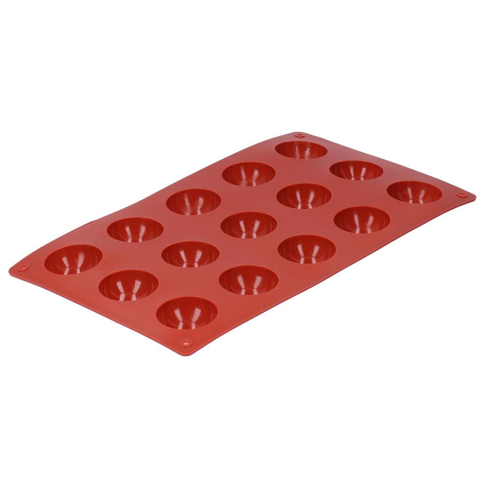 3 Stück Lebensmittelqualität Kuchenform Silikonmaterial Halbkugelförmige Form Heimküche DIY Backen