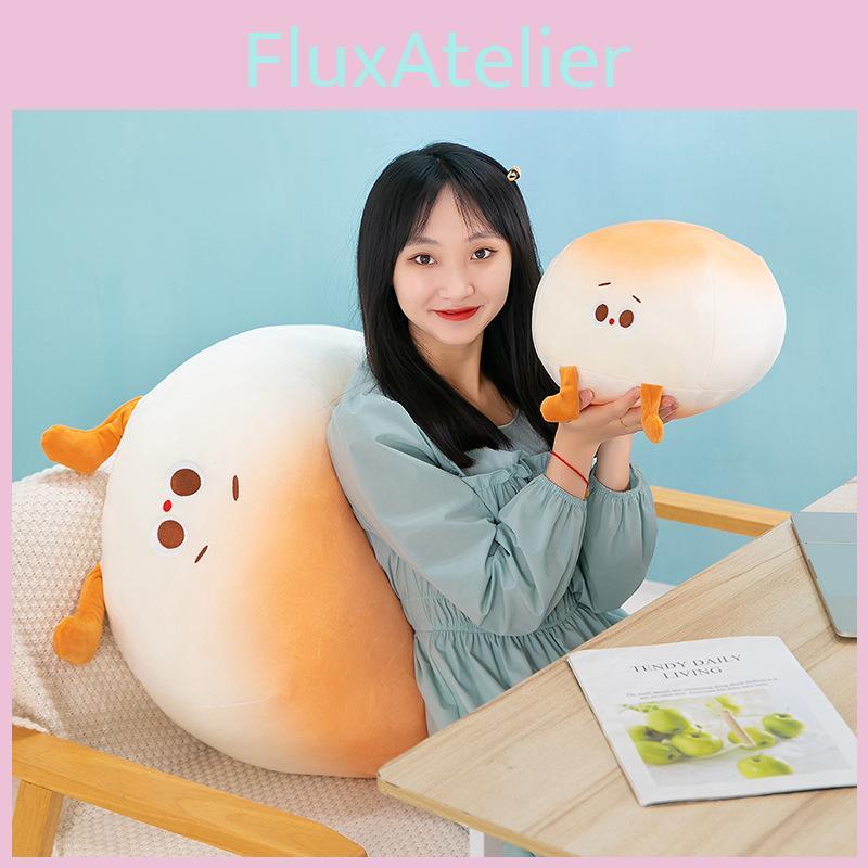 Steamed Cute Bread Plush Stuffed Animal Decorative Pillow For Kids Room Girls