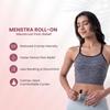 Menstra Period Pain Relief Roll On | Natural Menstrual Cramp Relief for Women | Helps Reduce Cramps, Bloating & Abdominal Pain | Ayurvedic Herbal