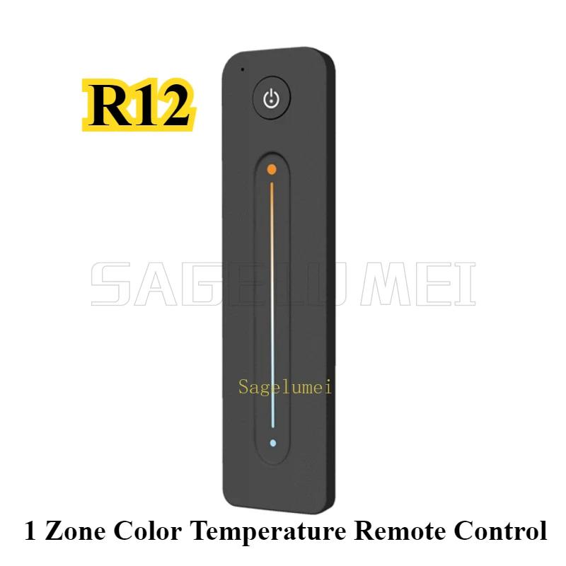 

V2-S R12 Skydance12-24VDC 2 Wires 2 Color LED Controller 2.4G RF Wireless Receiver Dimming For 2Wires WW+CW LED Strip Controller