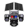Dual-Lens Solar-Powered Surveillance & Zoom Camera