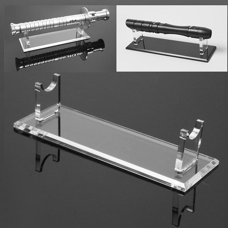 Promotion! Acrylic Lightsaber Stand Acrylic Display Stand Decorative Sword Display Holder Rack For Display The On The Desktop прозрачный