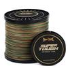 HERCULES PE Fishing Line, 4-Strand Braid, Camouflage Green, 6lb, 150yds, 137m