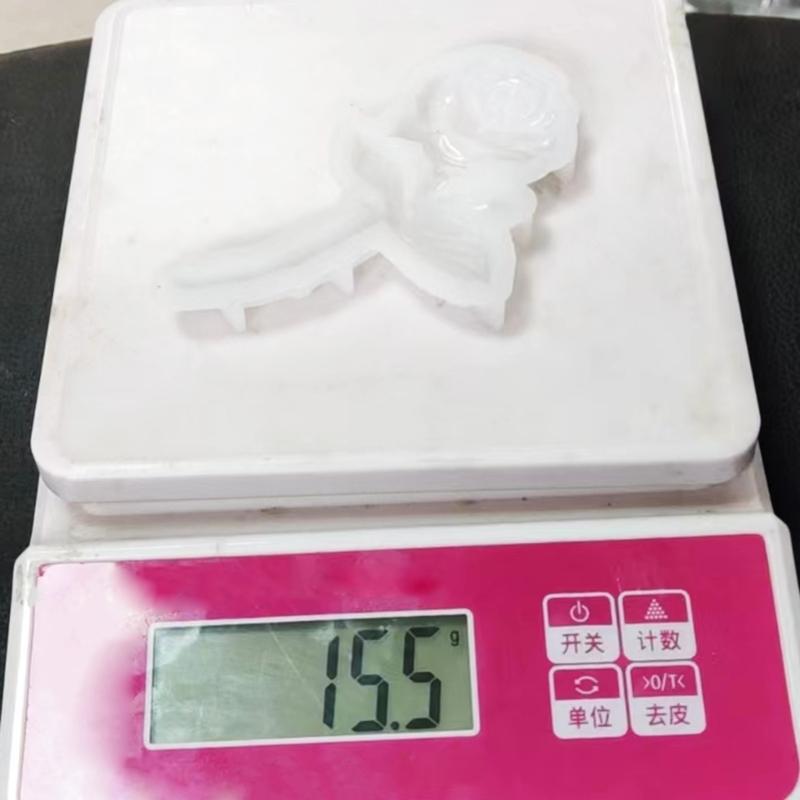 Flower Silicone Resin Mold,Rose Epoxy Resin Casting Mold for DIY Craft Car Pendant Jewelry Making Keychain Silicone Mold