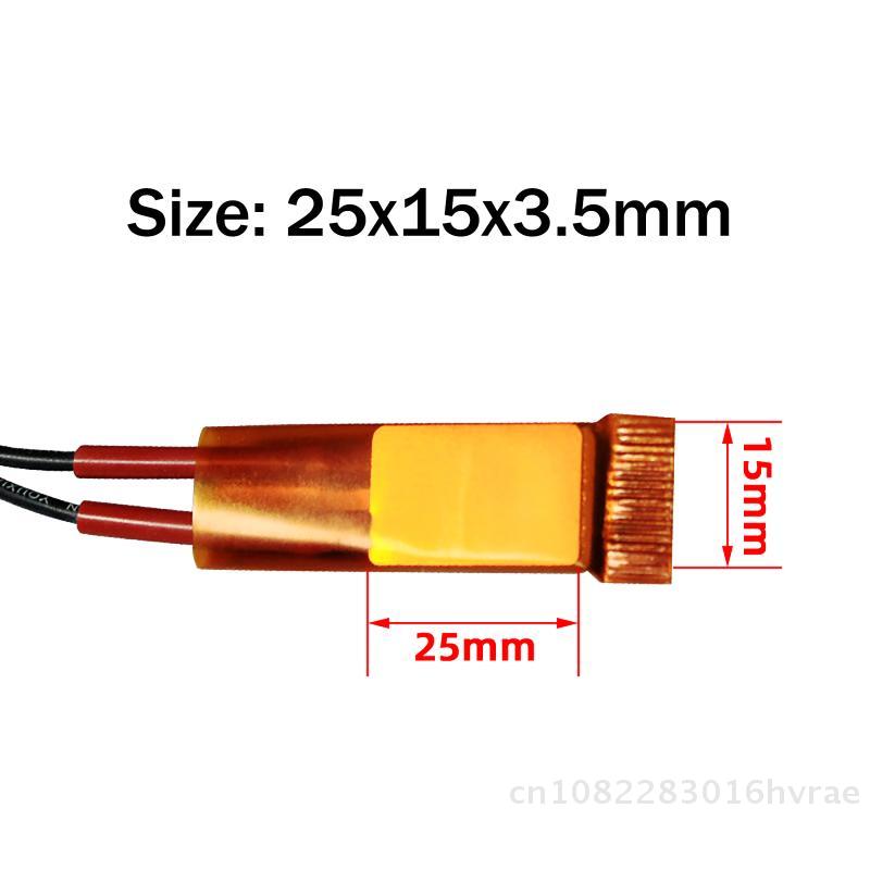 | 12-220V Ceramic PTC Heating Element, Flexible Constant Temperature Flat Heater for DIY Appliances &Industrial Heating