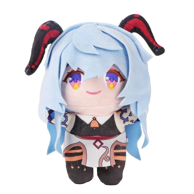 20cm Genshin Impact Plush Pendant Doll Toy Zhong Li Xiao Hu Tao Klee Paimon Soft Stuffed Pillow Kids Christmas Plushies Gifts