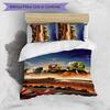 Formula Racing Printed 3PCS Bedding Set Soft Breathable Duvet Cover Pillowcases Set Washable Bedroom Decor Home Gift