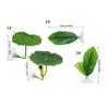 Betta Fish Leaf Pad Suction Cup Leaf Hammock Resting Bed Safe Environment Betta Spawning Bed for Aquariums Landscape