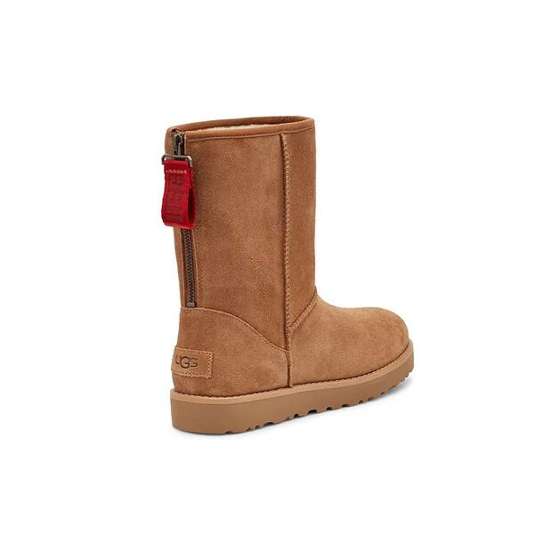 Ugg Classic Short Logo Zip сапоги